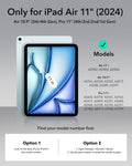 keyboard cases for ipad air 11、10.9 inch and Pro 11 inch