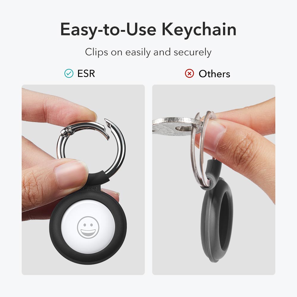 Cloud Silicone AirTag 2021 Keychain Case 2 Pack 6 1