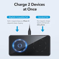 HaloLock™ 2 in 1 Magnetic Wireless Charger for iPhone 12 3