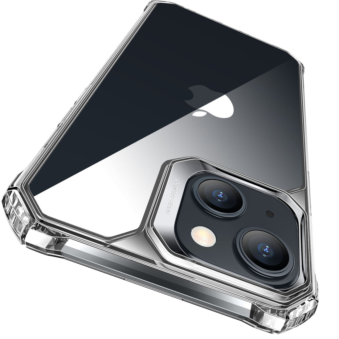 iPhone 15 Air Armor Clear Case clear black