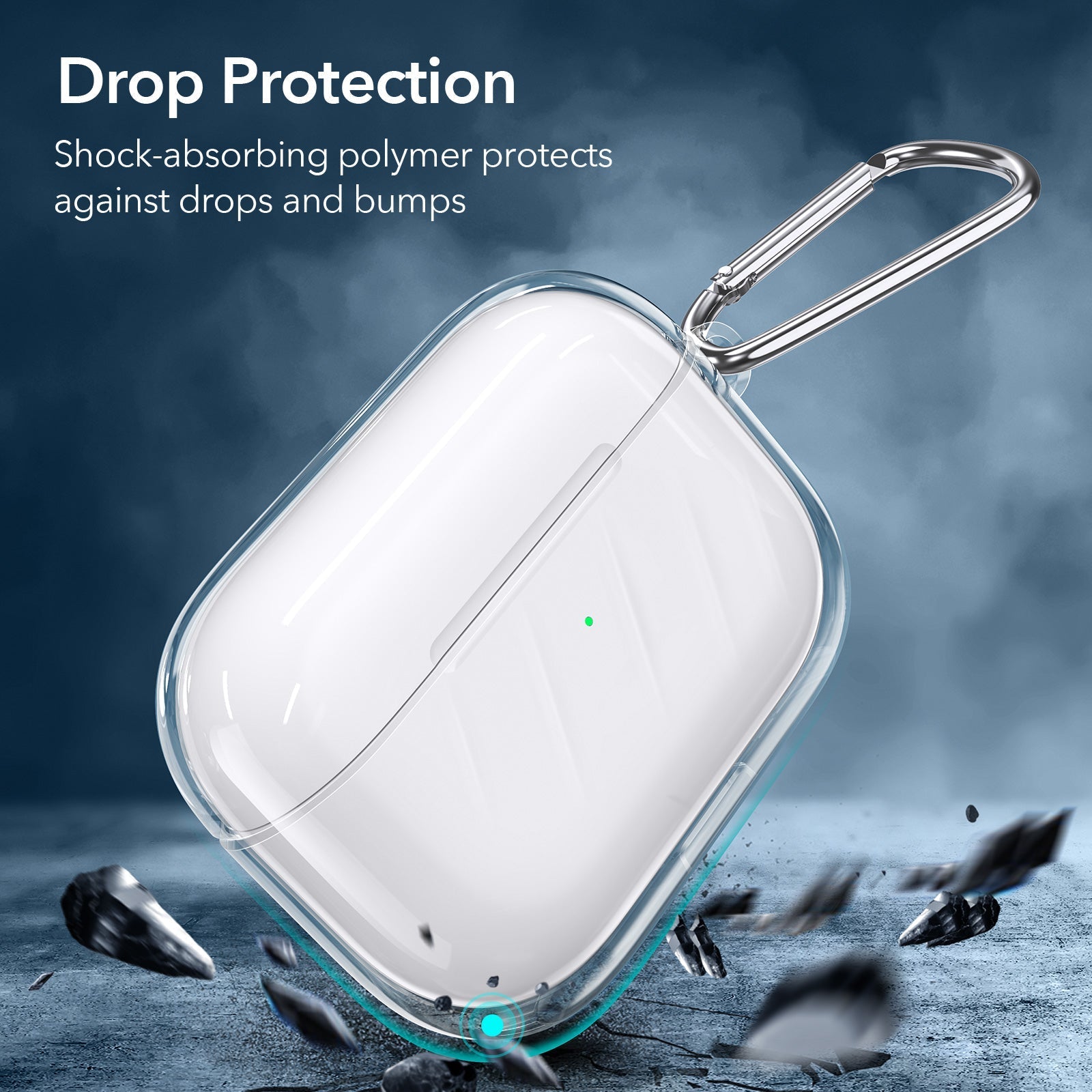 airpods pro air ripple carrying case kf 3