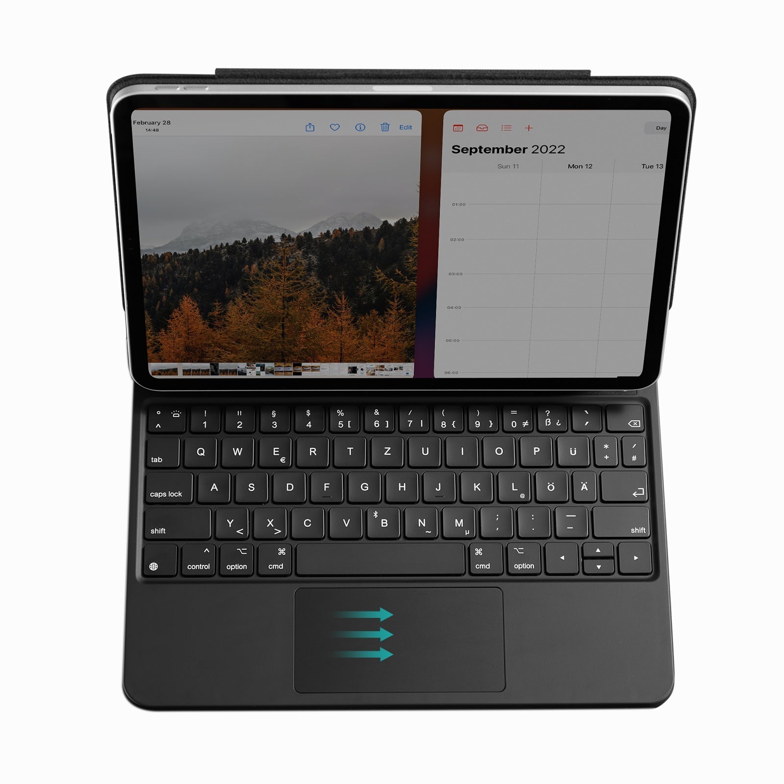 iPad Air 5 4 and Pro 11 Rebound Magnetische Tastatur Hülle 4