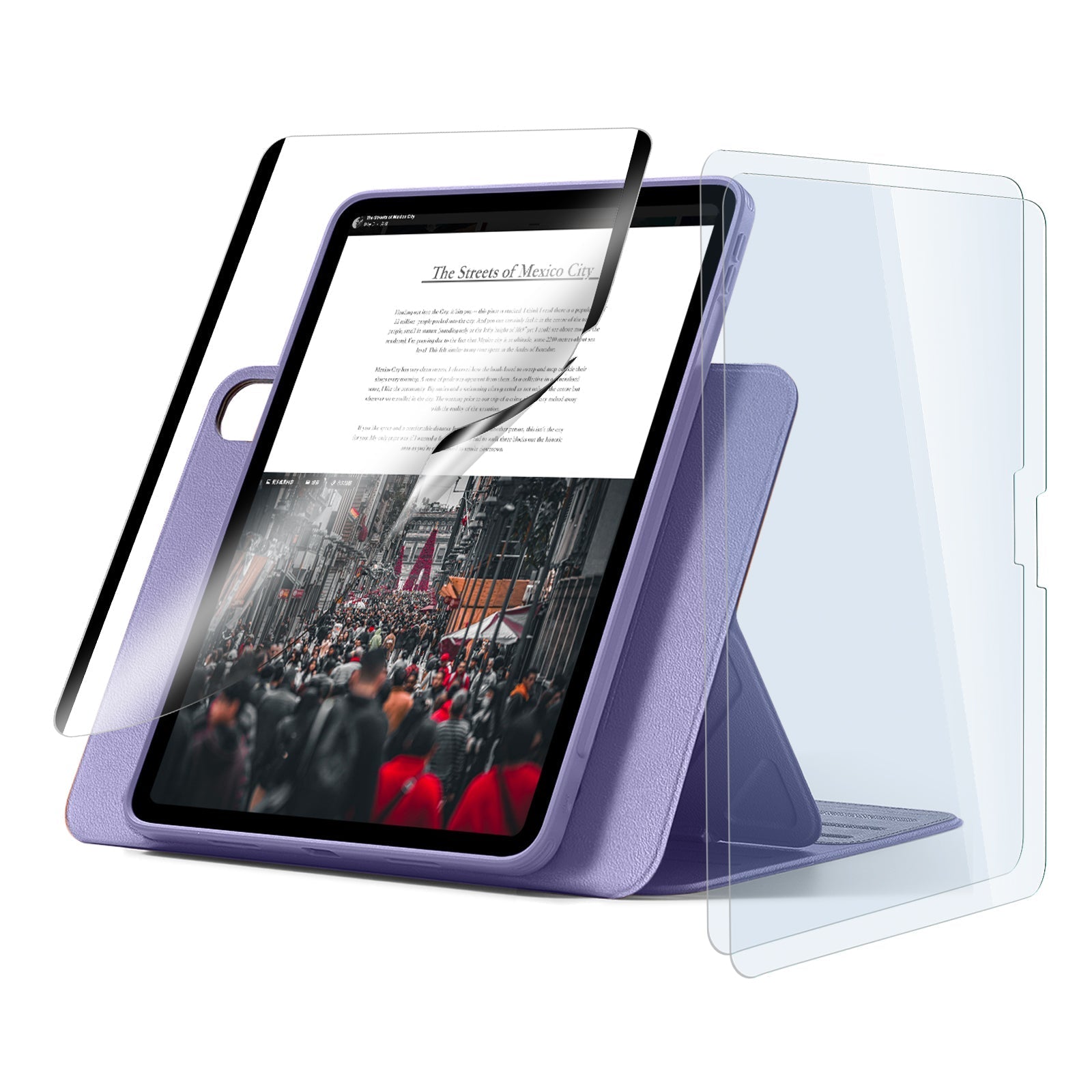 iPad Pro 11 2024 Shift Transformation Bundle purple