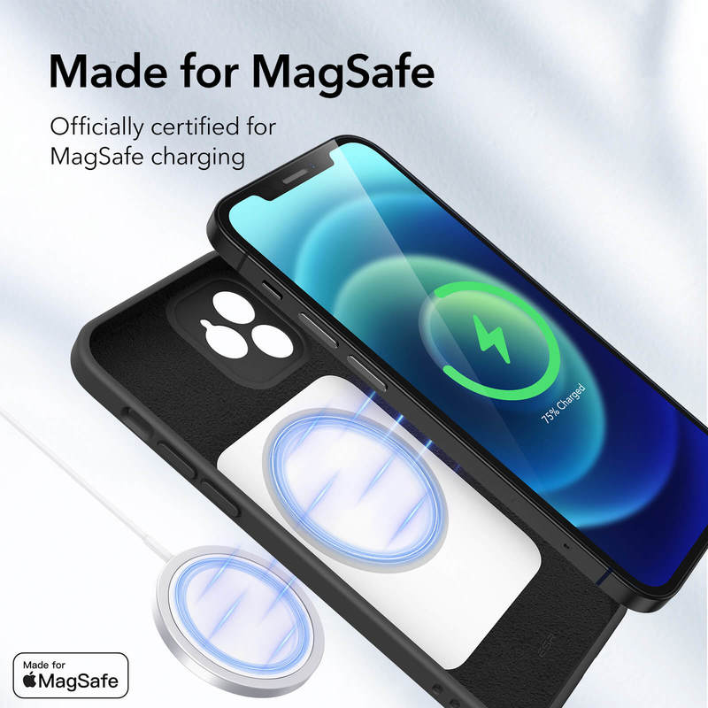 iPhone 12 Cloud Soft Case with MagSafe and Camera Lens Protection 2