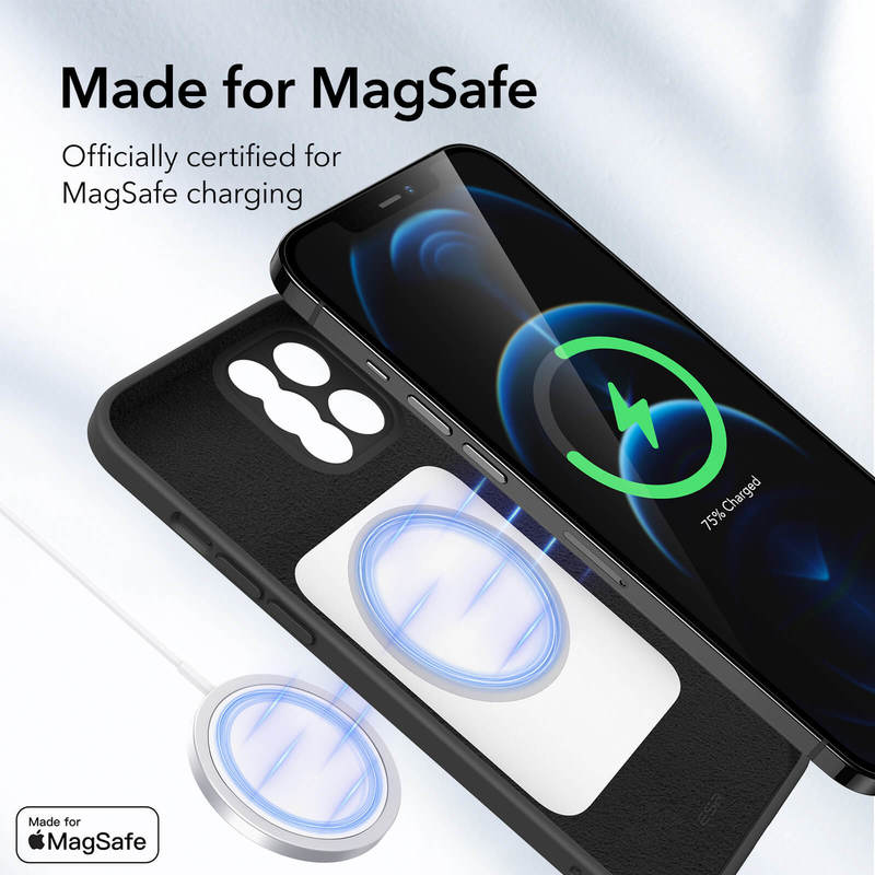 iPhone 12 Pro Cloud Soft Case with MagSafe and Camera Lens Protection 6