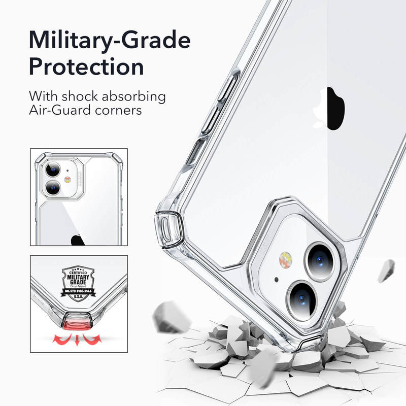 iPhone 12 mini Air Armor Clear Hard Case 3