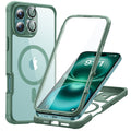 iPhone 16 Plus Armor Tough Case Magsafe clear green