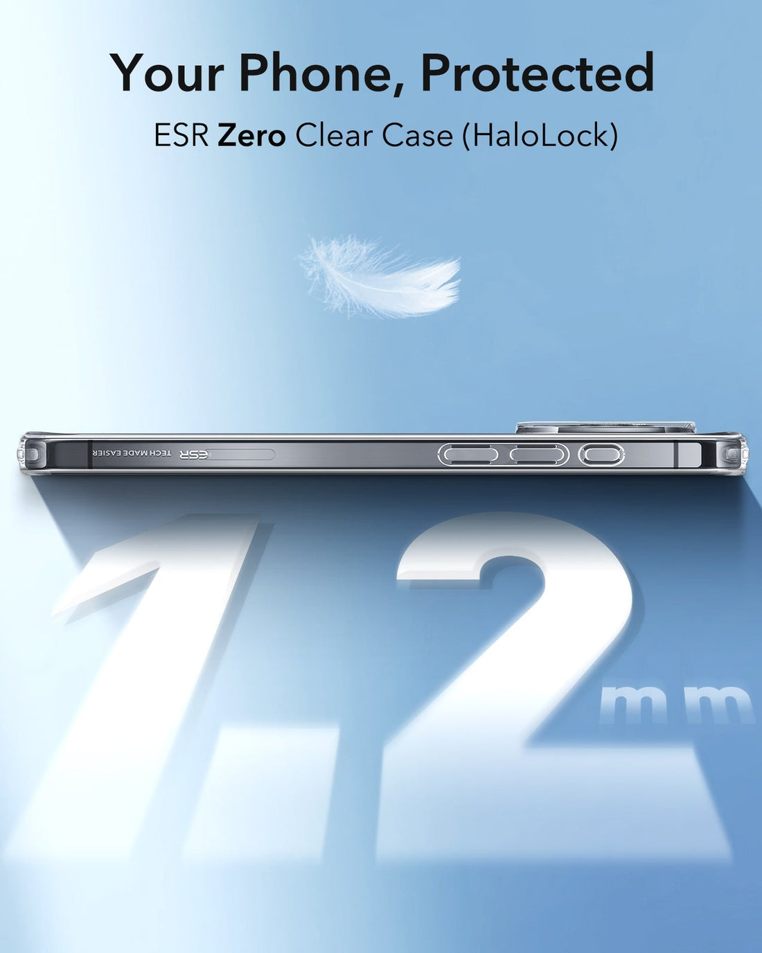 iPhone 16 Plus Zero clear Case magsafe clear 1