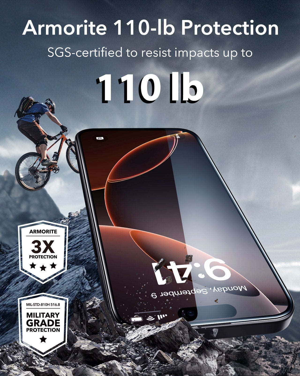 iPhone 16 Pro Armorite Screen Protector KF4 1