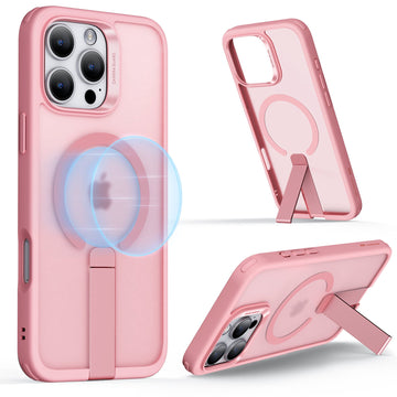 iPhone 16 Pro Max Boost Flickstand Case Magsafe frosted pink