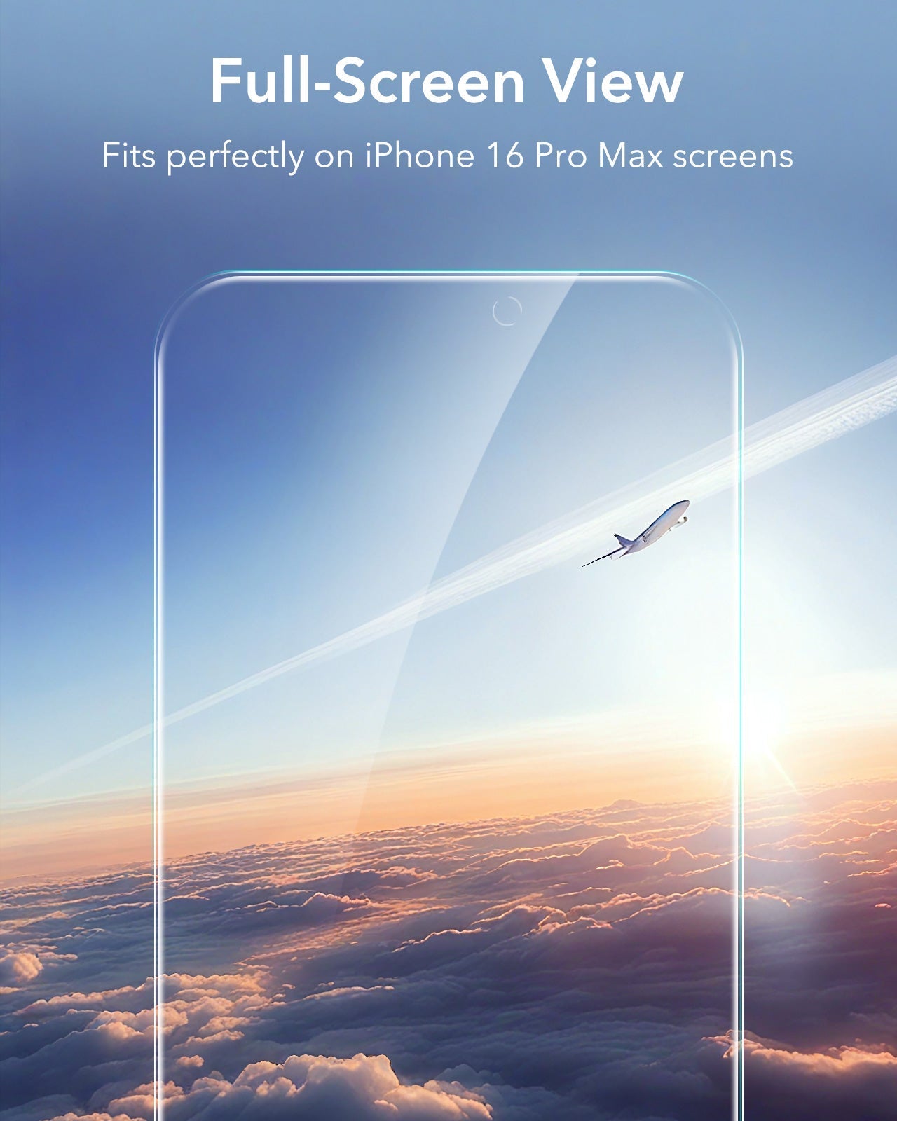 iPhone 16 Pro Max Tempered Glass Privacy Screen Protector KF6 1