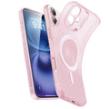 iPhone 16 Zero clear Case magsafe Frosted pink 1