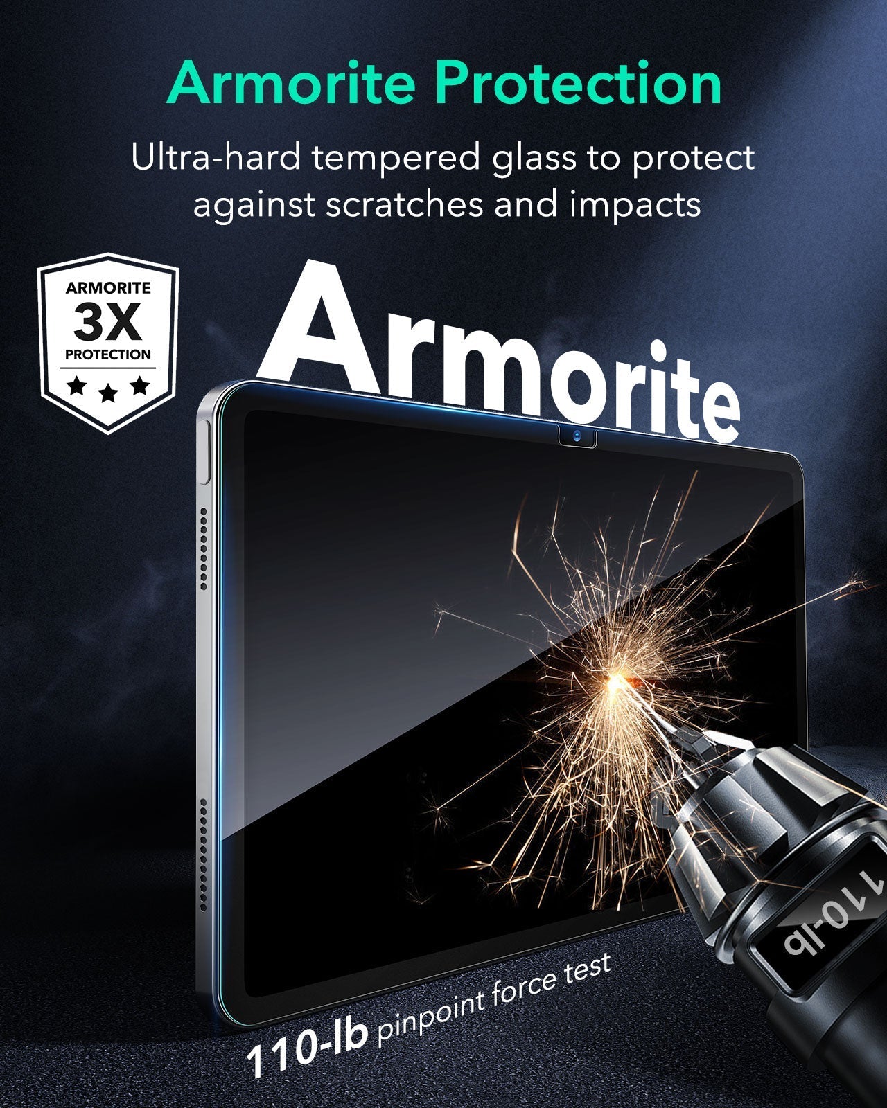 ipad 10th generation armorite screen protector kf 3