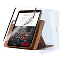 ipad air 11 inch case with stand and screen protector brown