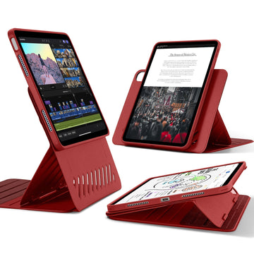 ipad air 11 inch case with stand red