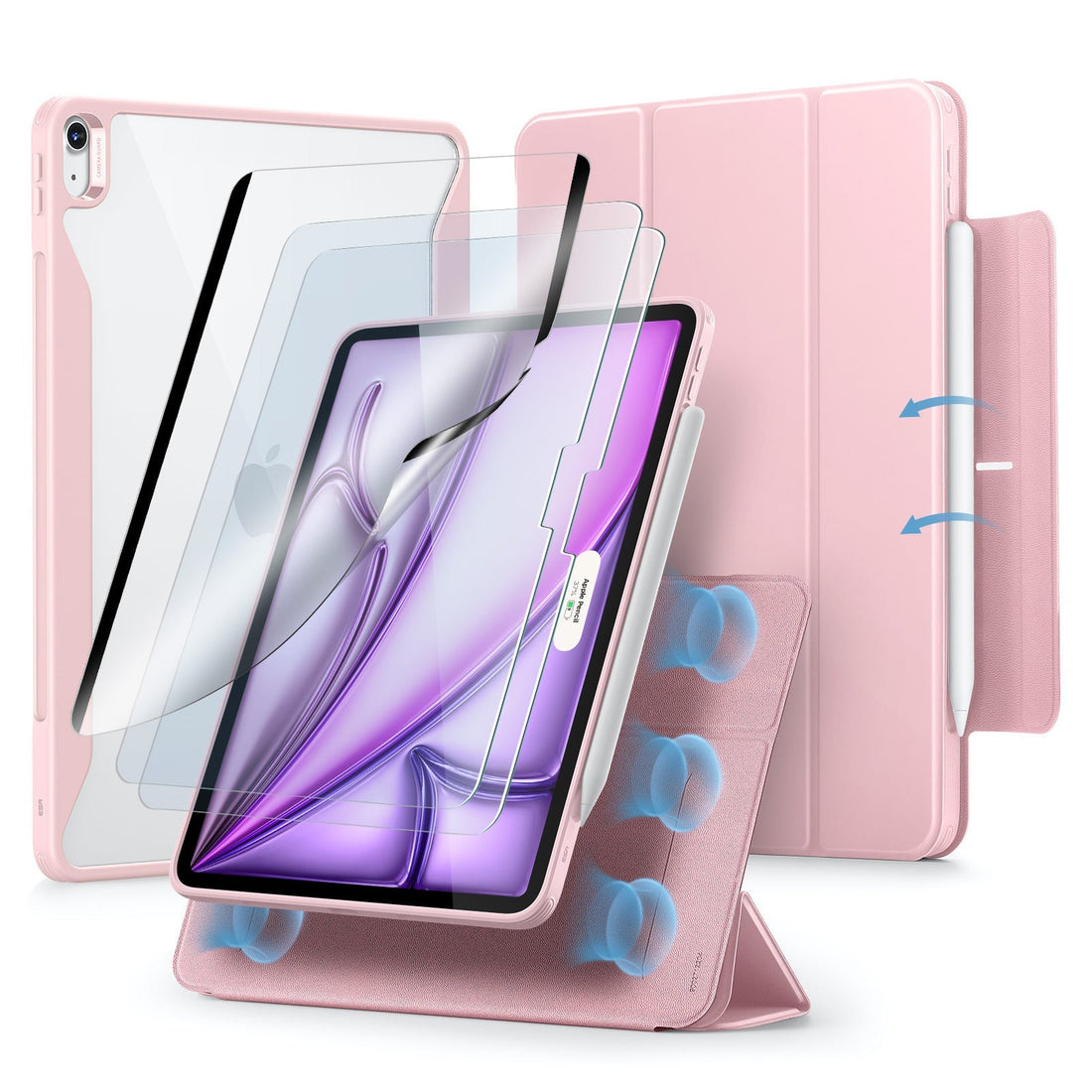 ipad air 13 m2 rebound transformation bundle pink