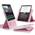 ipad pro 13 inch case with stand and pencil holder pink