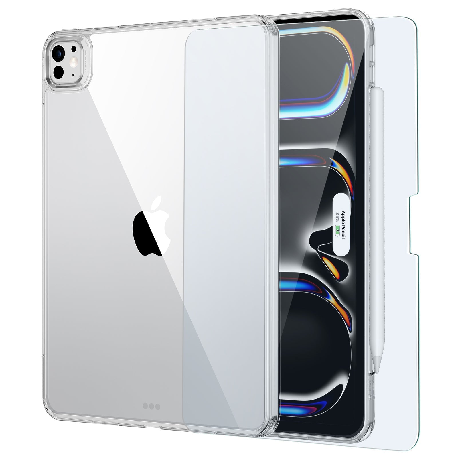 ipad pro m4 classic hybrid protection bundle clear