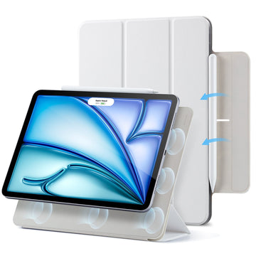 magnetic case for ipad air 11 inch m2 white